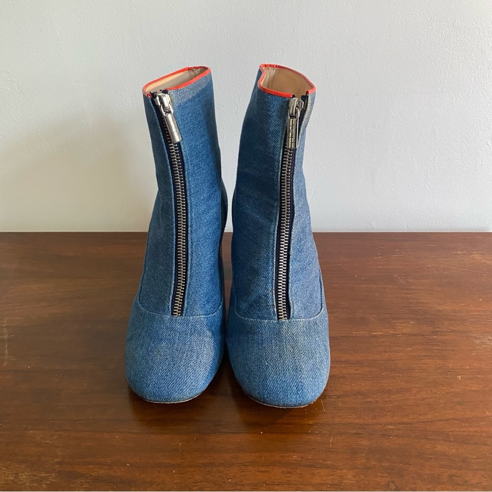 Camilla Elphick Denim Ankle Boots